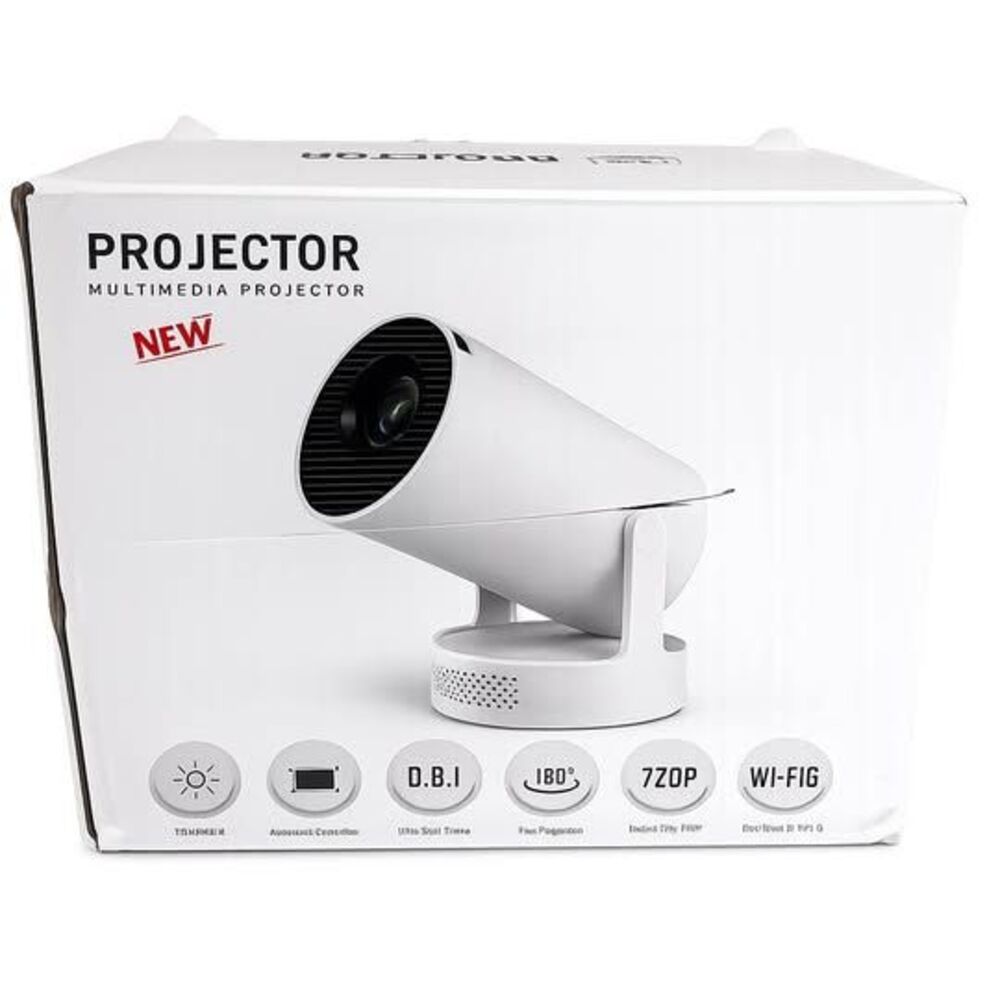 HY300 Ultra Multimedia Projector Mini Portable Smart Projector Gaming Streaming